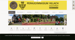 Desktop Screenshot of peraugymnasium.at